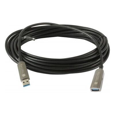 Techly U3AMF-HY-020 Câble USB - 20m - Noir - USB 3.2 Gen 1 Techly U3AMF-HY-020 Câble USB - 20m - Noir - USB 3.2 Gen 1