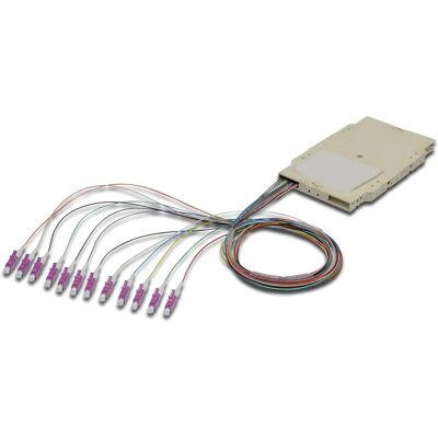 OEM Glasfaser-Spleißkasten - OM4 Multimode LC - 2m OEM Glasfaser-Spleißkasten - OM4 Multimode LC - 2m