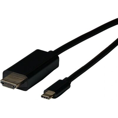 EFB Elektronik EBUSBC-HDMI-4K30K.2 Videokábel-adapter - 2m, USB-C, HDMI, Fekete EFB Elektronik EBUSBC-HDMI-4K30K.2 Videokábel-adapter - 2m, USB-C, HDMI, Fekete