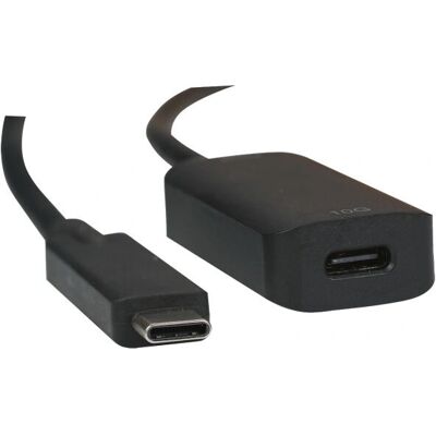 USB C Kábel - 5m, USB 3.2 Gen 2, Fekete USB C Kábel - 5m, USB 3.2 Gen 2, Fekete