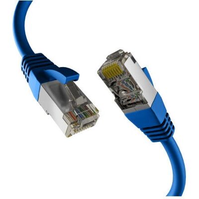 EFB Elektronik EC020200240 Netzwerk Kabel Blau 7,5 m Cat8.1 S/FTP EFB Elektronik EC020200240 Netzwerk Kabel Blau 7,5 m Cat8.1 S/FTP