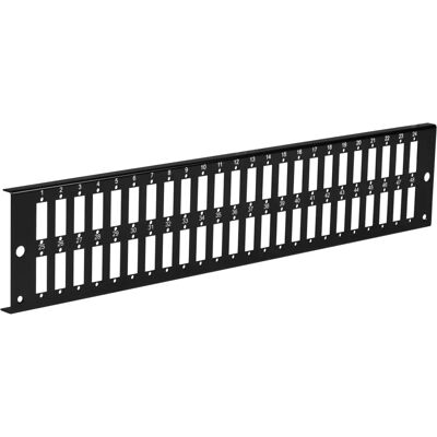 EFB-ELEKTRONIK EFB VSB2FPS48SCD - Frontplatte, 48x SC Duplex / LC Quad, 2U, vertikal, schwarz EFB-ELEKTRONIK EFB VSB2FPS48SCD - Frontplatte, 48x SC Duplex / LC Quad, 2U, vertikal, schwarz