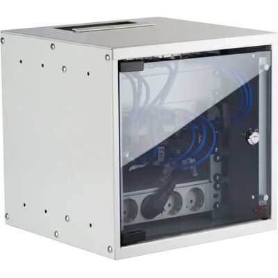 EFB Elektronik WGB-1006GR.30-SET1 - Wandmontierter Rack-Schrank 6U EFB Elektronik WGB-1006GR.30-SET1 - Wandmontierter Rack-Schrank 6U