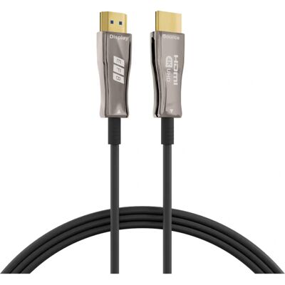 EFB Elektronik Kabel HDMI - 10m Aktywne 4K HDMI 2.0 Fiber Optic - Czarny EFB Elektronik Kabel HDMI - 10m Aktywne 4K HDMI 2.0 Fiber Optic - Czarny