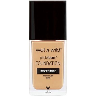 Wet n Wild Photo Focus Base Líquida Matificante - Beige Desierto - Base Líquida Wet n Wild Photo Focus Base Líquida Matificante - Beige Desierto - Base Líquida