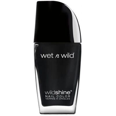 Wet n Wild Wild Shine Crème Noire - Vernis à Ongles - Publicité Wet n Wild Wild Shine Crème Noire - Vernis à Ongles - Publicité