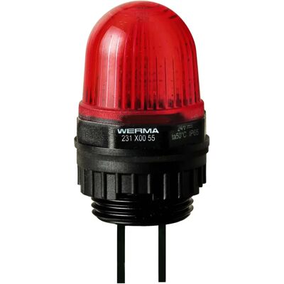 Werma EM 231 Lichtindikator - Dauereffekt - Rot - 24 V DC Werma EM 231 Lichtindikator - Dauereffekt - Rot - 24 V DC