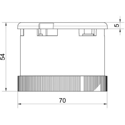 Werma Signaltechnik KombiSIGN 72 - Signaalsirene Werma Signaltechnik KombiSIGN 72 - Signaalsirene