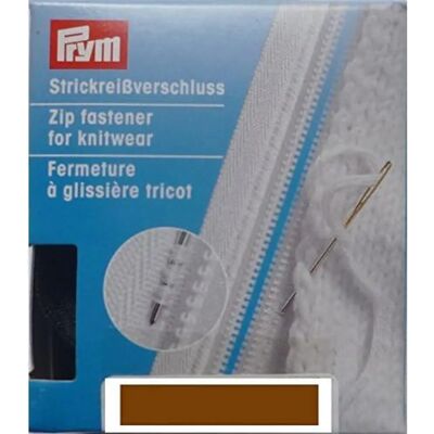 Prym Fermeture éclair Marron Foncé - Zipper séparé Prym Fermeture éclair Marron Foncé - Zipper séparé