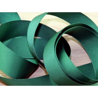 Prym 16mm Ribbed Polyester Tape Green - Per metre Prym 16mm Ribbed Polyester Tape Green - Per metre