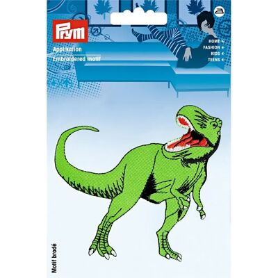 Prym - Dinosaure T-Rex - Grande - Verde - iron-on patch Prym - Dinosaure T-Rex - Grande - Verde - iron-on patch
