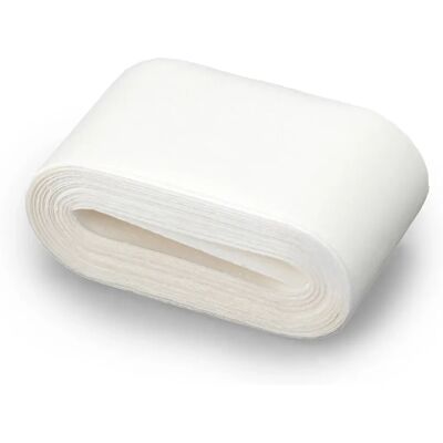 Taśma do obszywania Prym - 20 mm x 5 m, Biała - Web do obszywania z papierem podkładowym Taśma do obszywania Prym - 20 mm x 5 m, Biała - Web do obszywania z papierem podkładowym