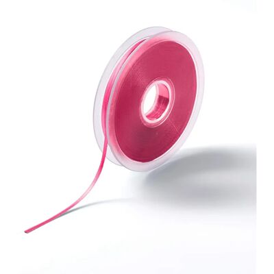 Cinta de raso Prym Rosa Neón - 3mm - por metro Cinta de raso Prym Rosa Neón - 3mm - por metro