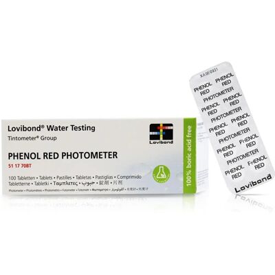 Lovibond 100 pastilles réactives pour la mesure du pH - Pastilles réactives - Publicité Lovibond 100 pastilles réactives pour la mesure du pH - Pastilles réactives - Publicité