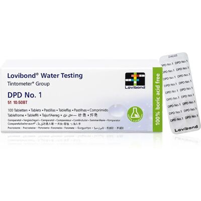 Réactif Dpd1 Lovibond - Analyseur d’eau électronique pour plongée - Publicité Réactif Dpd1 Lovibond - Analyseur d’eau électronique pour plongée - Publicité