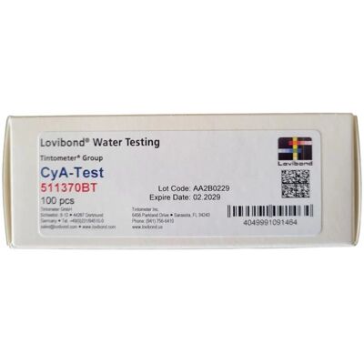 Pastilles de test d'acide cyanurique Lovibond - Pastilles de test - Publicité Pastilles de test d'acide cyanurique Lovibond - Pastilles de test - Publicité