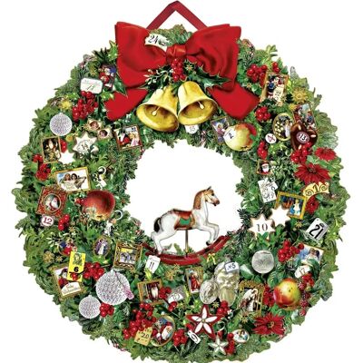 Coppenrath Verlag Festlicher Weihnachtskranz Adventskalender - Weihnachtsgeschenk-Kalender Coppenrath Verlag Festlicher Weihnachtskranz Adventskalender - Weihnachtsgeschenk-Kalender