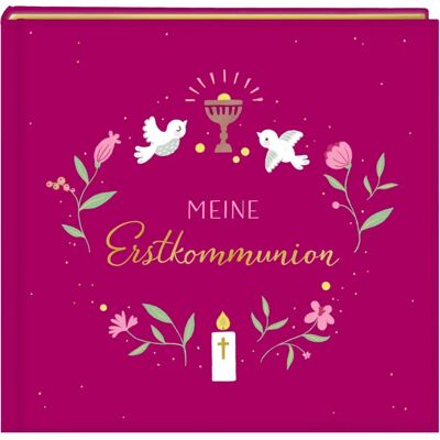 Eintragalbum - Meine Erstkommunion - beerenfarben - Album Eintragalbum - Meine Erstkommunion - beerenfarben - Album