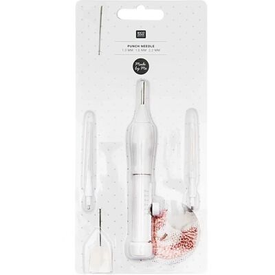 Rico Design 3-Achsel Sticknadel für Punch Needle - Weiß Rico Design 3-Achsel Sticknadel für Punch Needle - Weiß