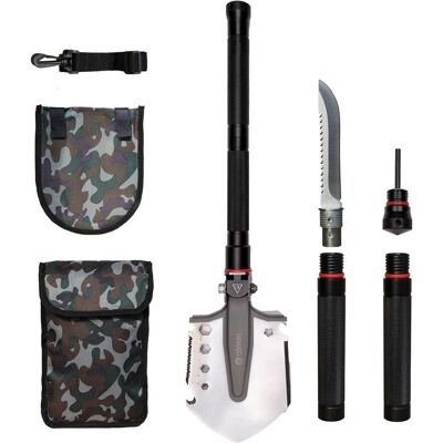 Dönges Multifunktionaler Klappspaten - Camping & Outdoor-Werkzeug Dönges Multifunktionaler Klappspaten - Camping & Outdoor-Werkzeug