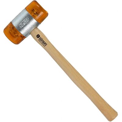 Dönges Hammer - 60 mm Kunststoffhammer mit lackiertem Eschenstiel Dönges Hammer - 60 mm Kunststoffhammer mit lackiertem Eschenstiel