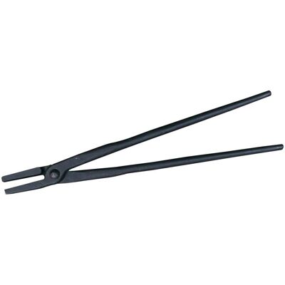 Unbekannte Marke Modell - Flachmaul-Schmiedezange - 6mm Maulweite - 300mm Länge - Zange Unbekannte Marke Modell - Flachmaul-Schmiedezange - 6mm Maulweite - 300mm Länge - Zange
