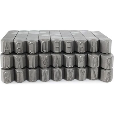 Dönges Modell 12mm A-Z Stempelset - Stanzwerkzeug Dönges Modell 12mm A-Z Stempelset - Stanzwerkzeug