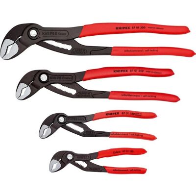 Knipex Cobra Wasserpumpenzangen-Satz - Wasserpumpenzangen-Set Knipex Cobra Wasserpumpenzangen-Satz - Wasserpumpenzangen-Set