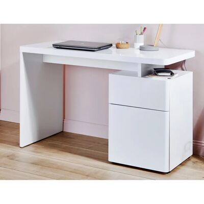 JAHNKE Modell CU-LIBRE 120 Schreibtisch - Platzsparend Weiß JAHNKE Modell CU-LIBRE 120 Schreibtisch - Platzsparend Weiß