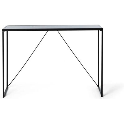 Jahnke GLAM CONSOLE - Console - verre de sécurité noir - 111,3x76x30cm - Publicité Jahnke GLAM CONSOLE - Console - verre de sécurité noir - 111,3x76x30cm - Publicité