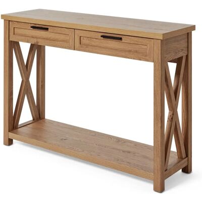 JAHNKE Chalet Konsolentisch - Landhausstil - 110x34x77.2cm JAHNKE Chalet Konsolentisch - Landhausstil - 110x34x77.2cm