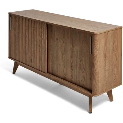JAHNKE WAVE SBS 145 - Retro Sideboard mit 2 Schiebetüren JAHNKE WAVE SBS 145 - Retro Sideboard mit 2 Schiebetüren