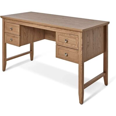 Jahnke - CLASSIC D 130 - Montana Eiche - 4-Fuß-Gestell - Schreibtisch Jahnke - CLASSIC D 130 - Montana Eiche - 4-Fuß-Gestell - Schreibtisch