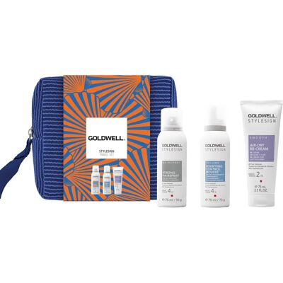 Goldwell StyleSign Travel Set - Păr drept și cu volum Goldwell StyleSign Travel Set - Păr drept și cu volum