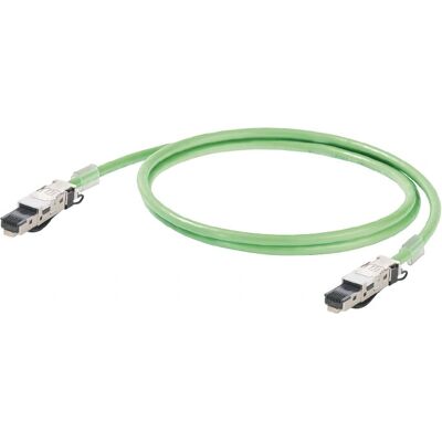 Câble réseau Weidmüller vert 2m RJ45 Cat5e SF/UTP - Publicité Câble réseau Weidmüller vert 2m RJ45 Cat5e SF/UTP - Publicité