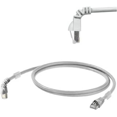 Weidmüller Graues CAT 6A S/FTP Netzwerkkabel - 0,5m RJ45 Schirmung Weidmüller Graues CAT 6A S/FTP Netzwerkkabel - 0,5m RJ45 Schirmung