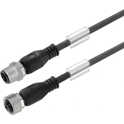 Weidmüller 1906300900 M12 Sensor/Actuator Kabel - 9 m Schwarz Weidmüller 1906300900 M12 Sensor/Actuator Kabel - 9 m Schwarz