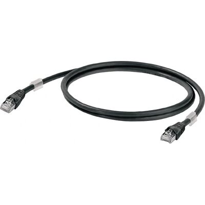 Weidmüller Modell 1251610005 - Netzwerkkabel - Schwarz 0,5m Weidmüller Modell 1251610005 - Netzwerkkabel - Schwarz 0,5m