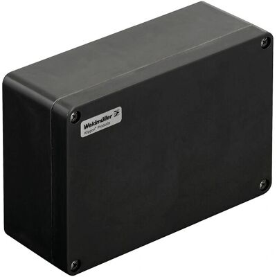 Weidmüller POK 162609 Custodia IP66 - Resistente, Fibra di vetro, Nera Weidmüller POK 162609 Custodia IP66 - Resistente, Fibra di vetro, Nera