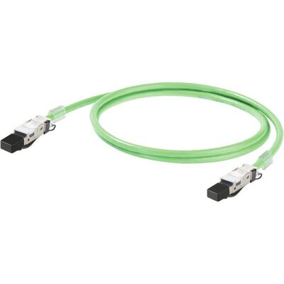 Weidmüller IE-C5DD4UG0050A2DA2D-E Câble réseau vert 5 m Cat.5/Cat.5e SF/UTP Weidmüller IE-C5DD4UG0050A2DA2D-E Câble réseau vert 5 m Cat.5/Cat.5e SF/UTP