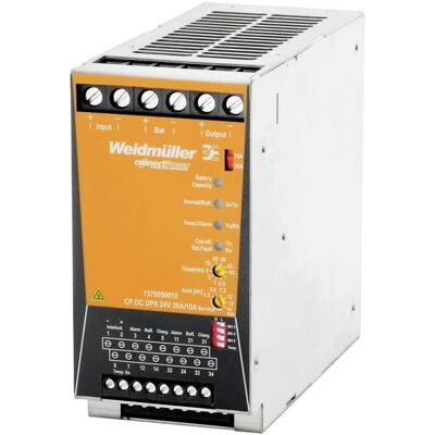 Weidmüller 1370050010 - UPS-module 24 V DC - Ononderbroken stroomvoorziening Weidmüller 1370050010 - UPS-module 24 V DC - Ononderbroken stroomvoorziening
