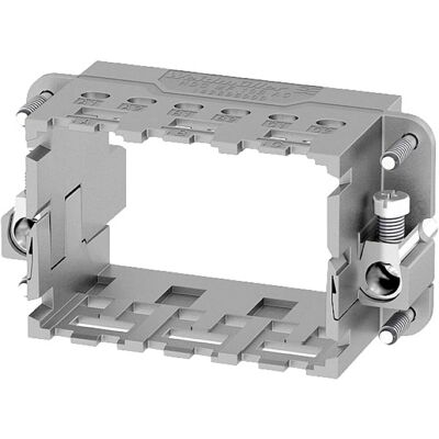 Weidmüller HDC Modulram - 3 platser, zink, 34,4mm - Elektriskt modulram Weidmüller HDC Modulram - 3 platser, zink, 34,4mm - Elektriskt modulram