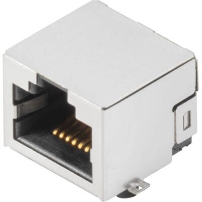 Weidmüller 1455220000 Edelstahl PCB Kabelverbinder - 8-polig RJ45 Weidmüller 1455220000 Edelstahl PCB Kabelverbinder - 8-polig RJ45