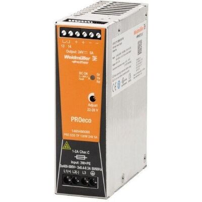Weidmüller PRO ECO 120W 24V 5A Fuente de alimentación - Power Supply Weidmüller PRO ECO 120W 24V 5A Fuente de alimentación - Power Supply
