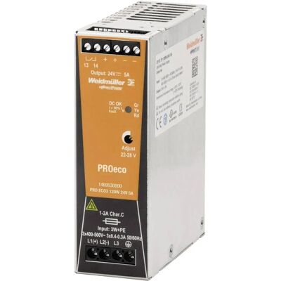 Alimentation Weidmüller PRO ECO3 - 24V 5A 120W - Publicité Alimentation Weidmüller PRO ECO3 - 24V 5A 120W - Publicité