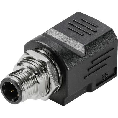 Weidmüller IE-AD-M12DRJ45-MF-180 RJ45-adapter - Kontakt Weidmüller IE-AD-M12DRJ45-MF-180 RJ45-adapter - Kontakt