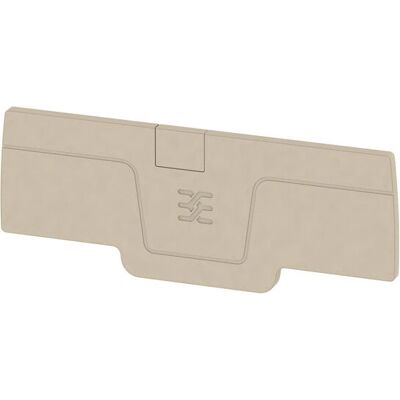 Placa de terminación Weidmüller AEP 4C 2.5 - Accesorio para bloques terminales Placa de terminación Weidmüller AEP 4C 2.5 - Accesorio para bloques terminales