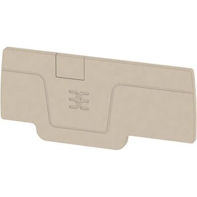 Weidmüller AEP 3C 2.5 Beige End Plate - End Plate Weidmüller AEP 3C 2.5 Beige End Plate - End Plate