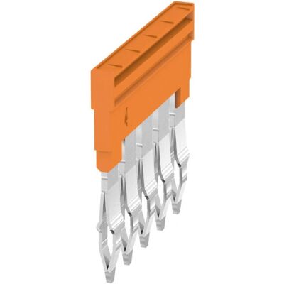 Conector en cruz Weidmüller ZQV 4N/5 - Naranja - 60 piezas Conector en cruz Weidmüller ZQV 4N/5 - Naranja - 60 piezas