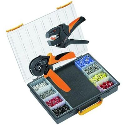 Weidmüller Boîte de Kit - Cosses Isolées et Outils - Publicité Weidmüller Boîte de Kit - Cosses Isolées et Outils - Publicité